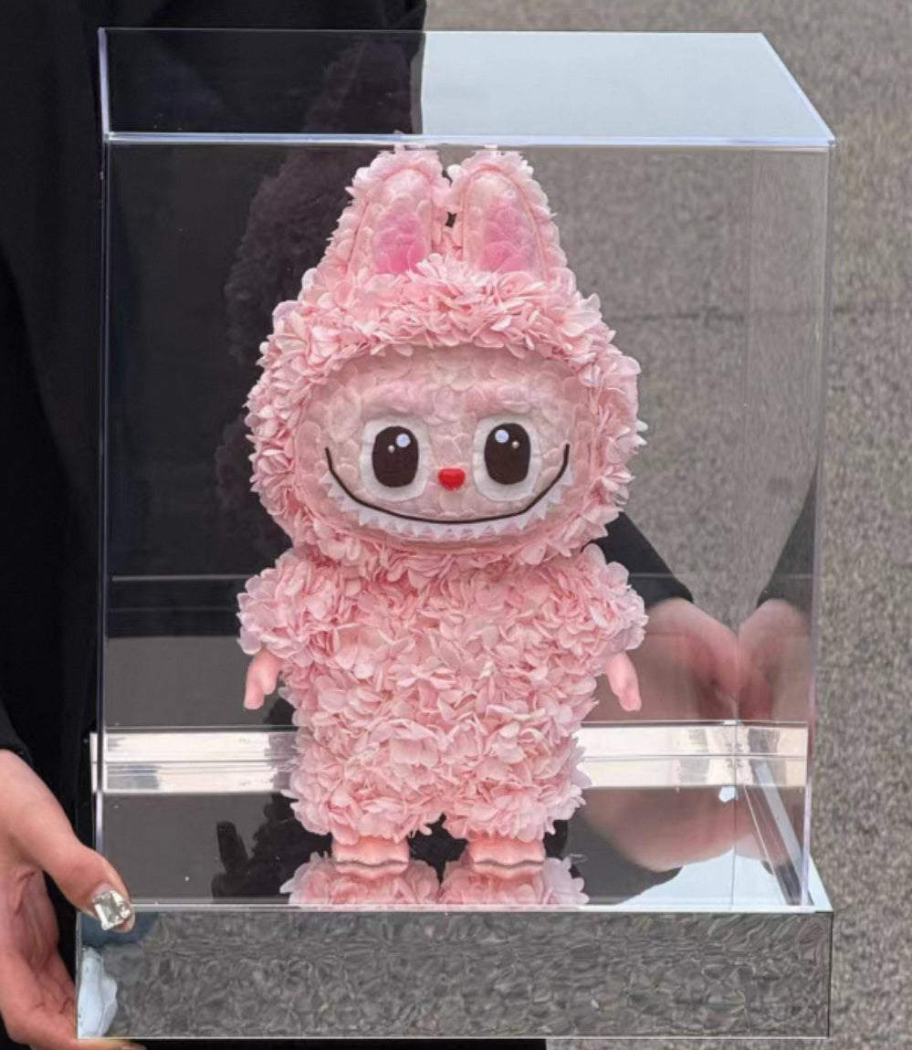 Labubu 繡球永生花