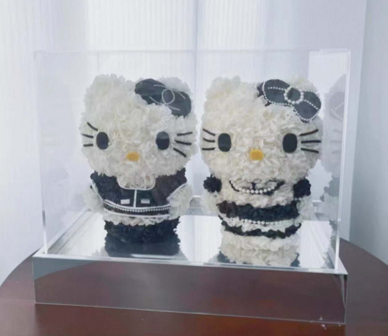 Hello Kitty 繡球永生花