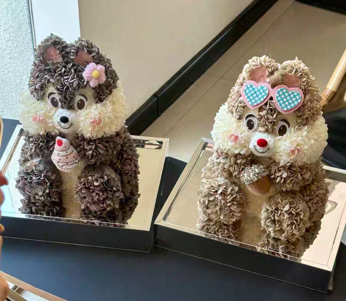 Chip n Dale 繡球永生花 (2件)