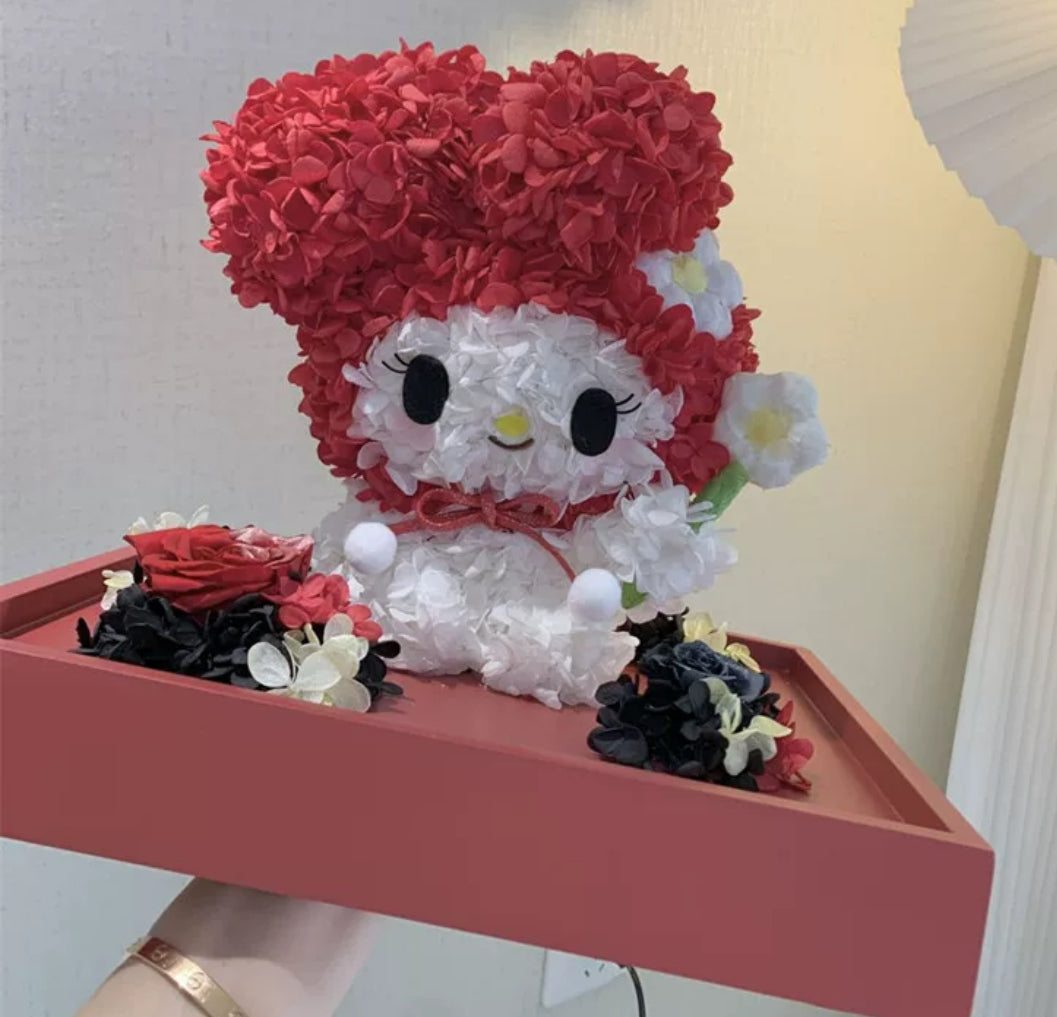 My Melody 繡球永生花