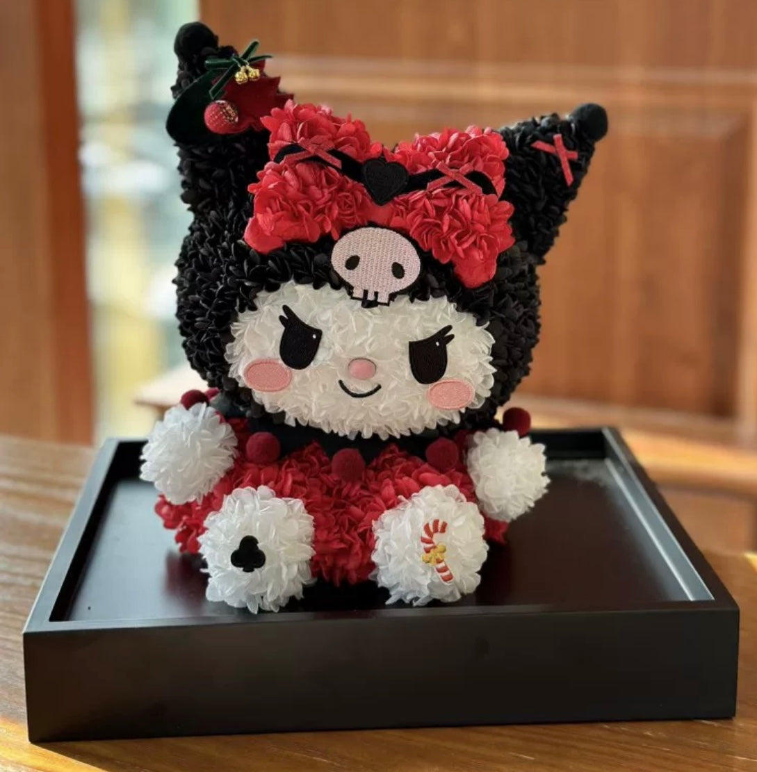 (聖誕限定) Kuromi繡球永生花