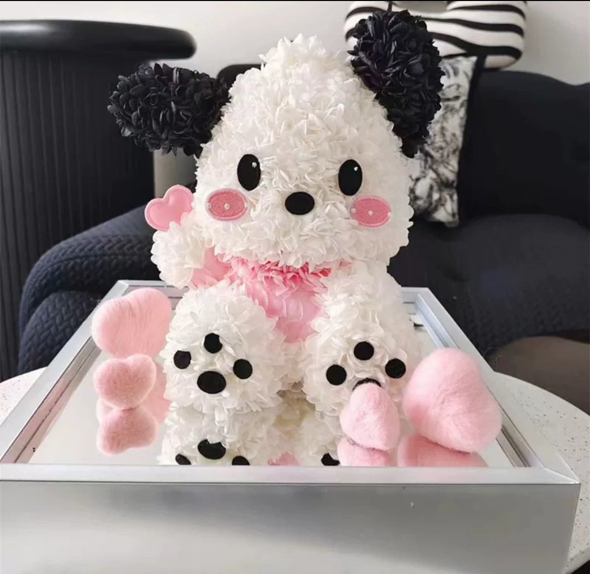 Pochacco(PC狗) 繡球永生花