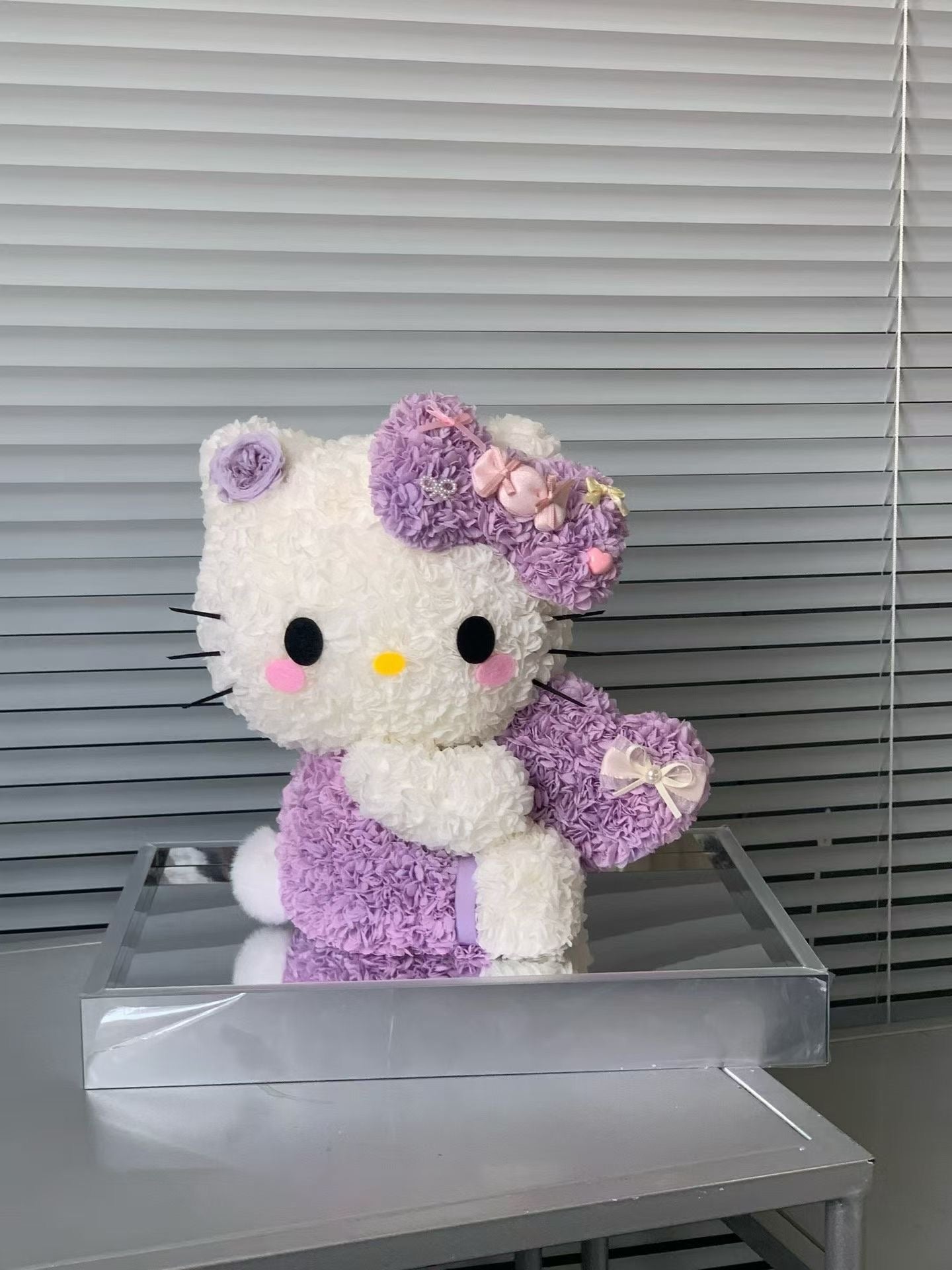 Hello Kitty 繡球永生花