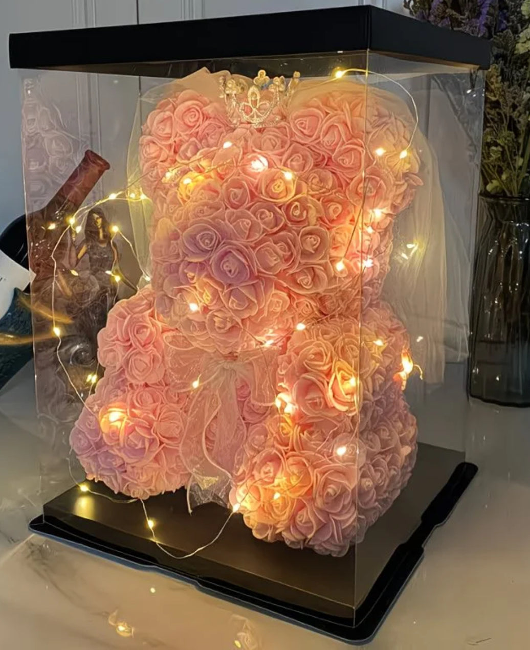 玫瑰熊香皂花禮盒 (多款)