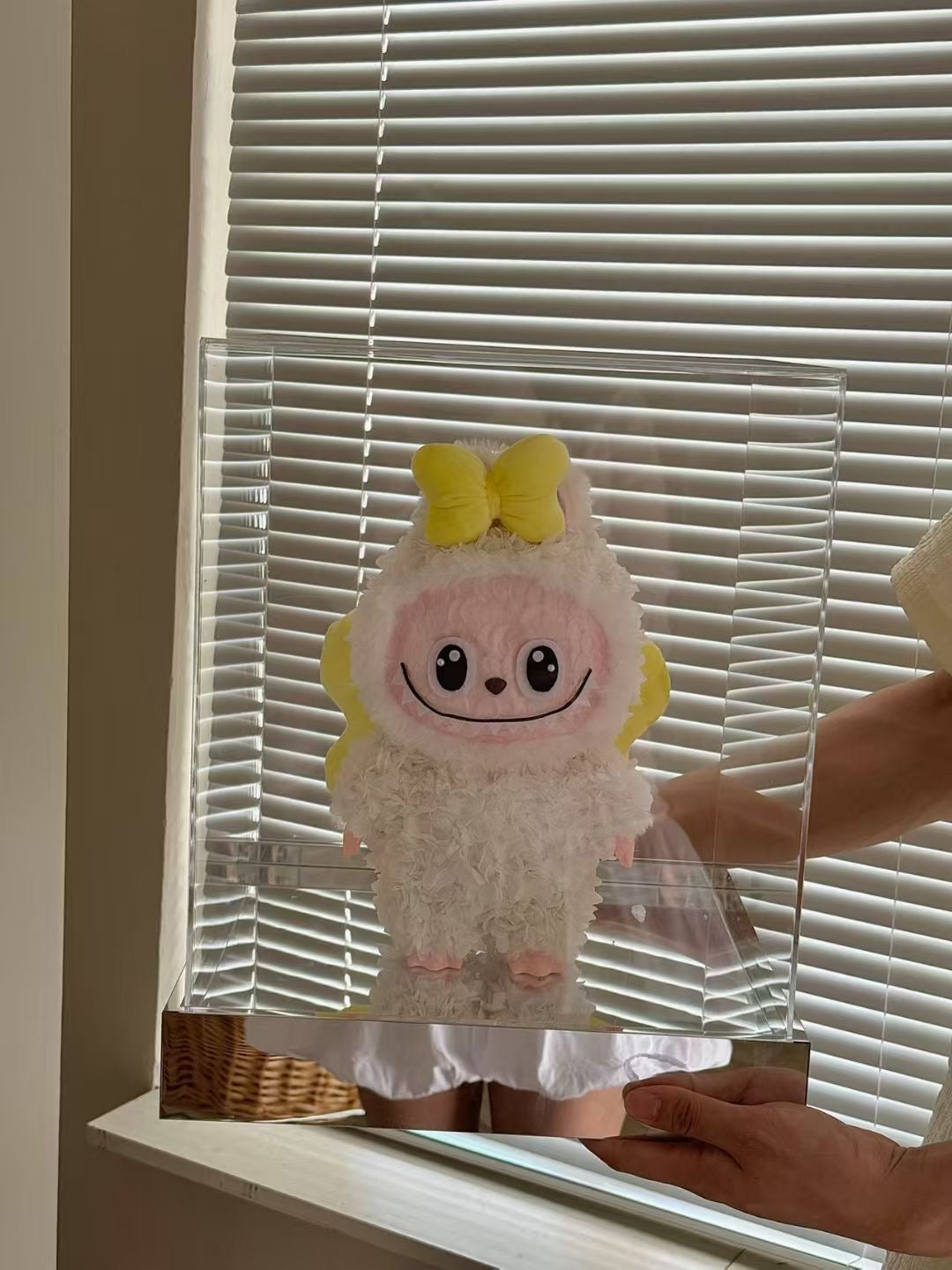 Labubu 繡球永生花