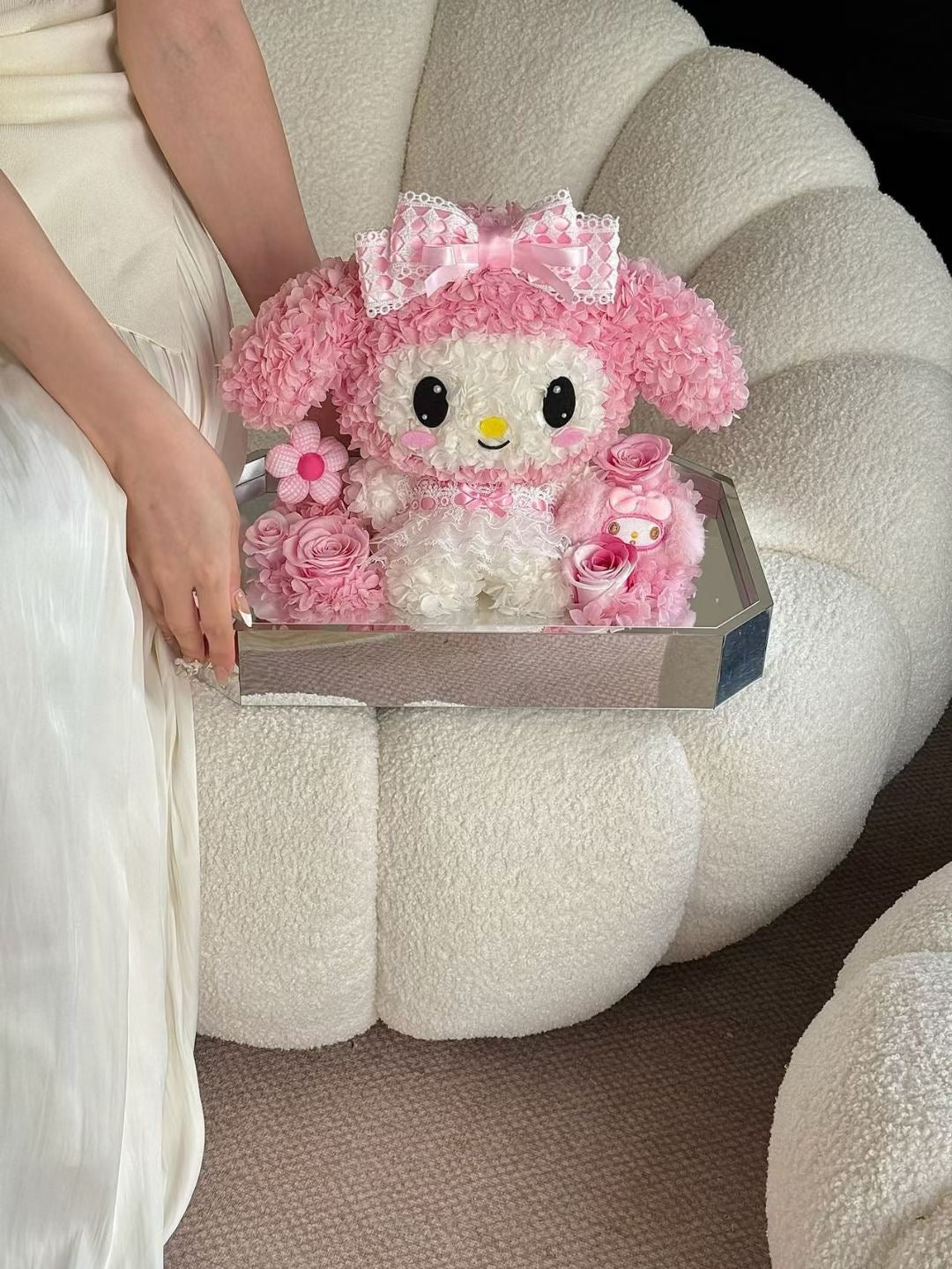 My Melody 繡球永生花