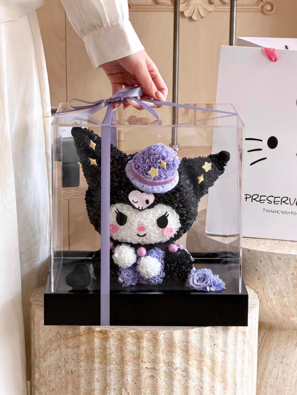 Kuromi 繡球永生花