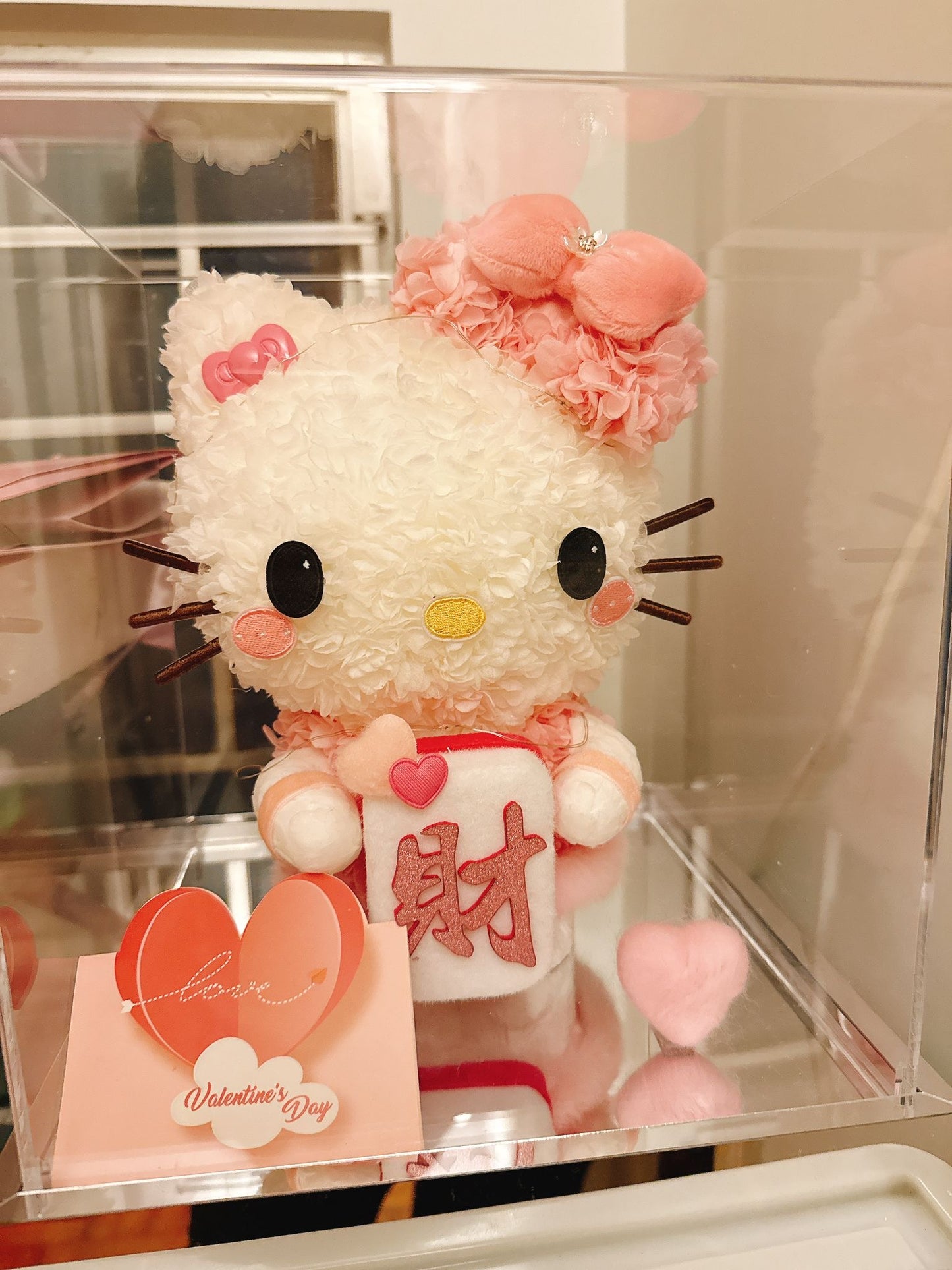 Hello Kitty 繡球永生花