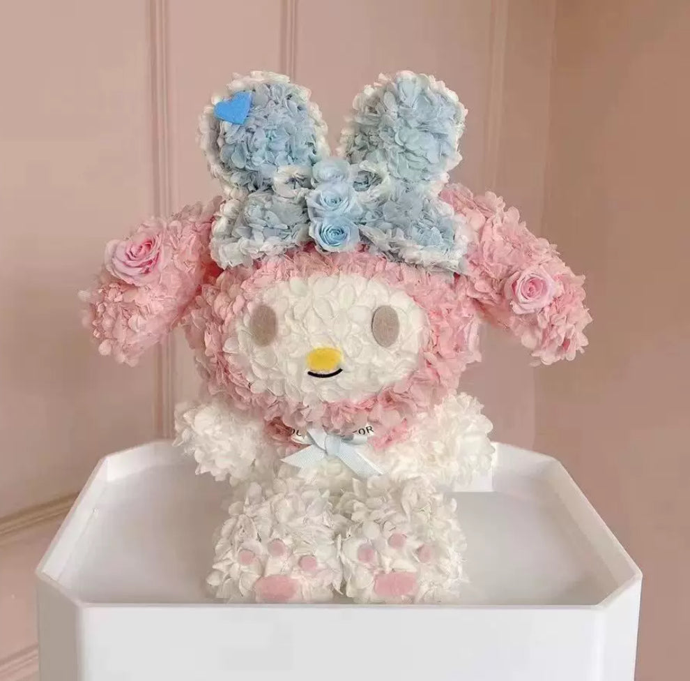 My Melody 繡球永生花