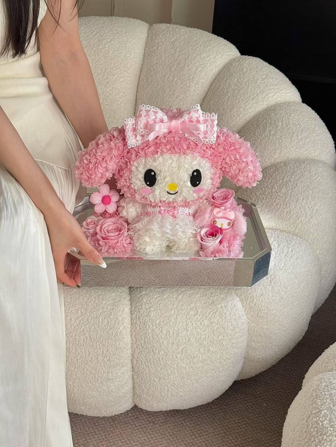 My Melody 繡球永生花