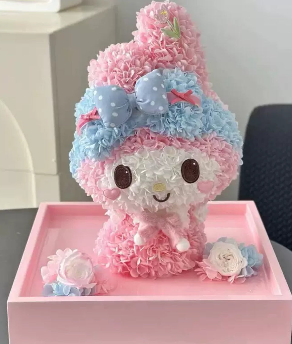 My Melody 繡球永生花