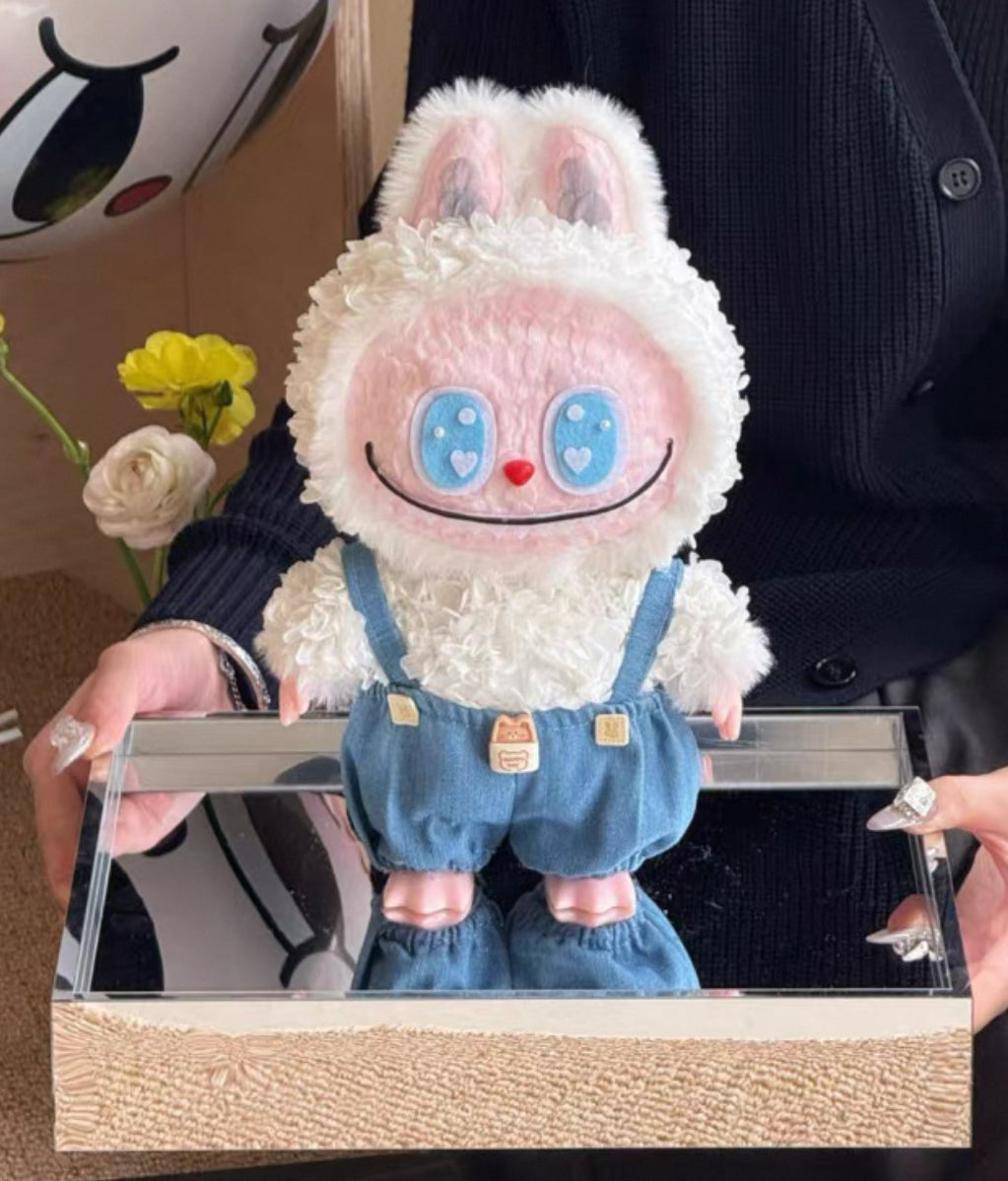 Labubu 繡球永生花