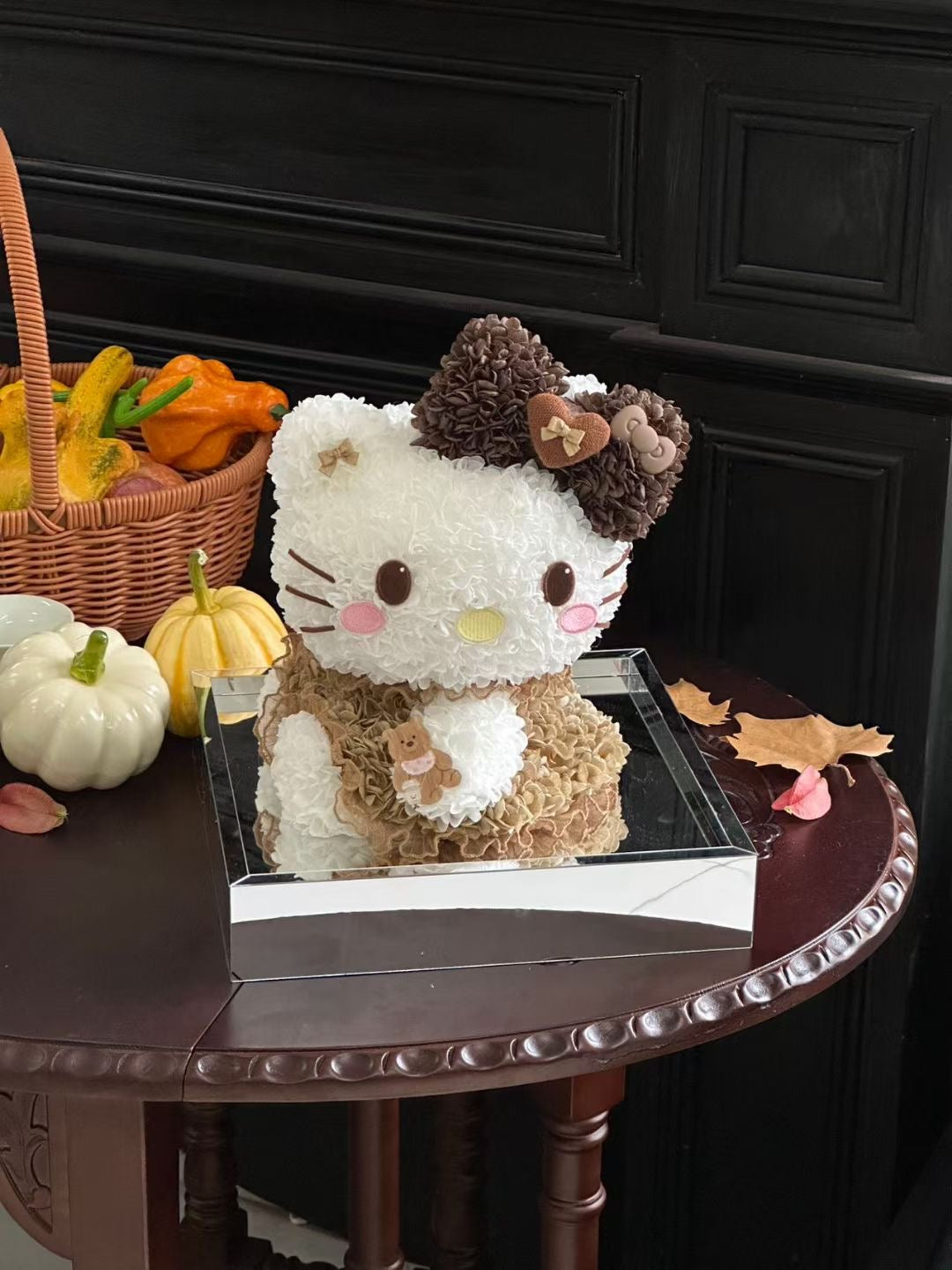 Hello Kitty 繡球永生花