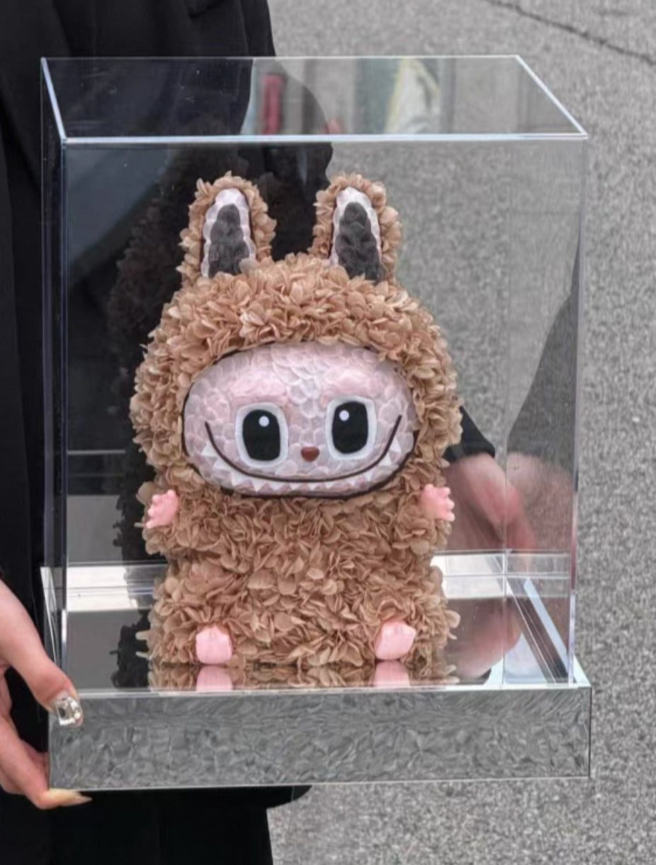 Labubu 繡球永生花