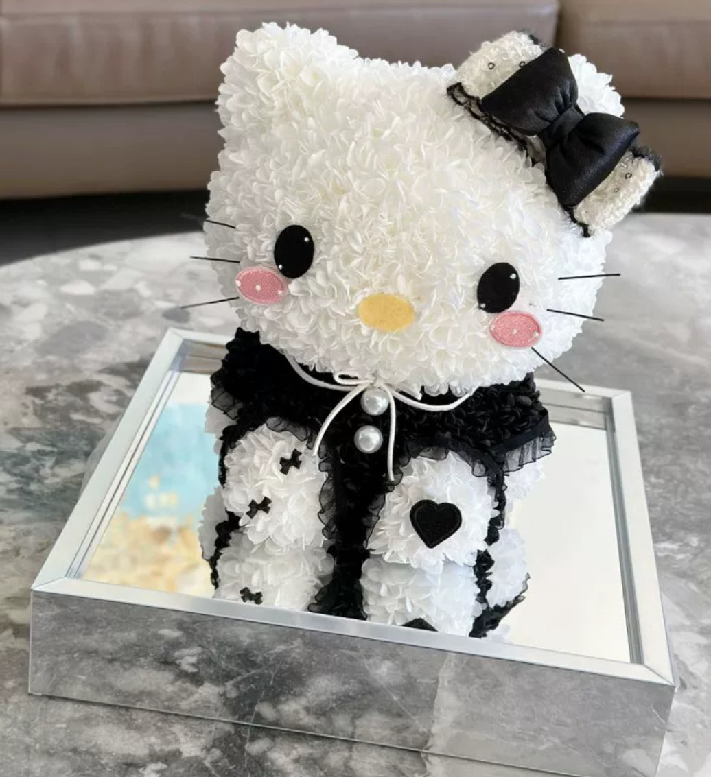 Hello Kitty 繡球永生花