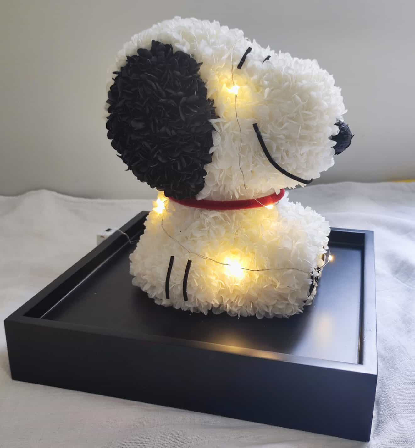 Snoopy 繡球永生花