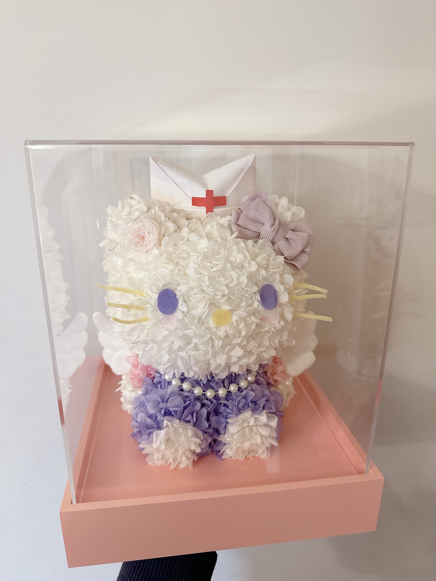 Hello Kitty 繡球永生花