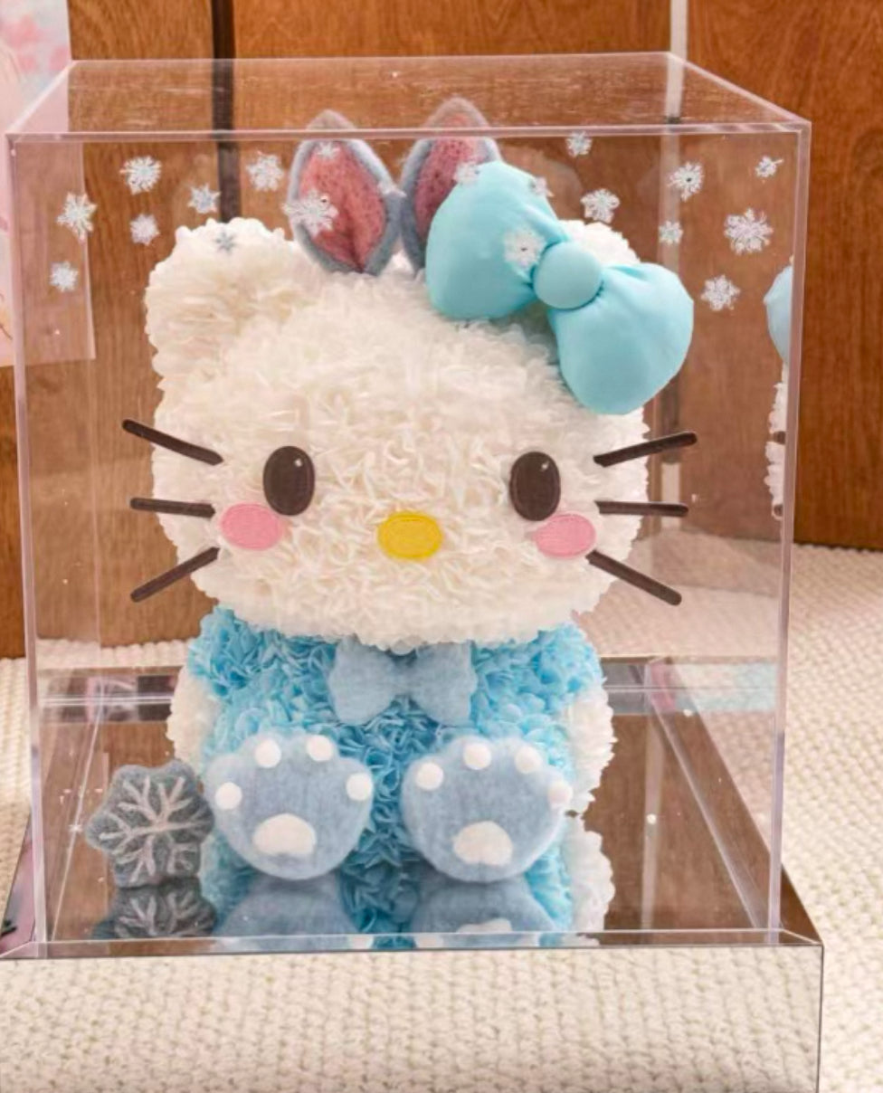 Hello Kitty 繡球永生花