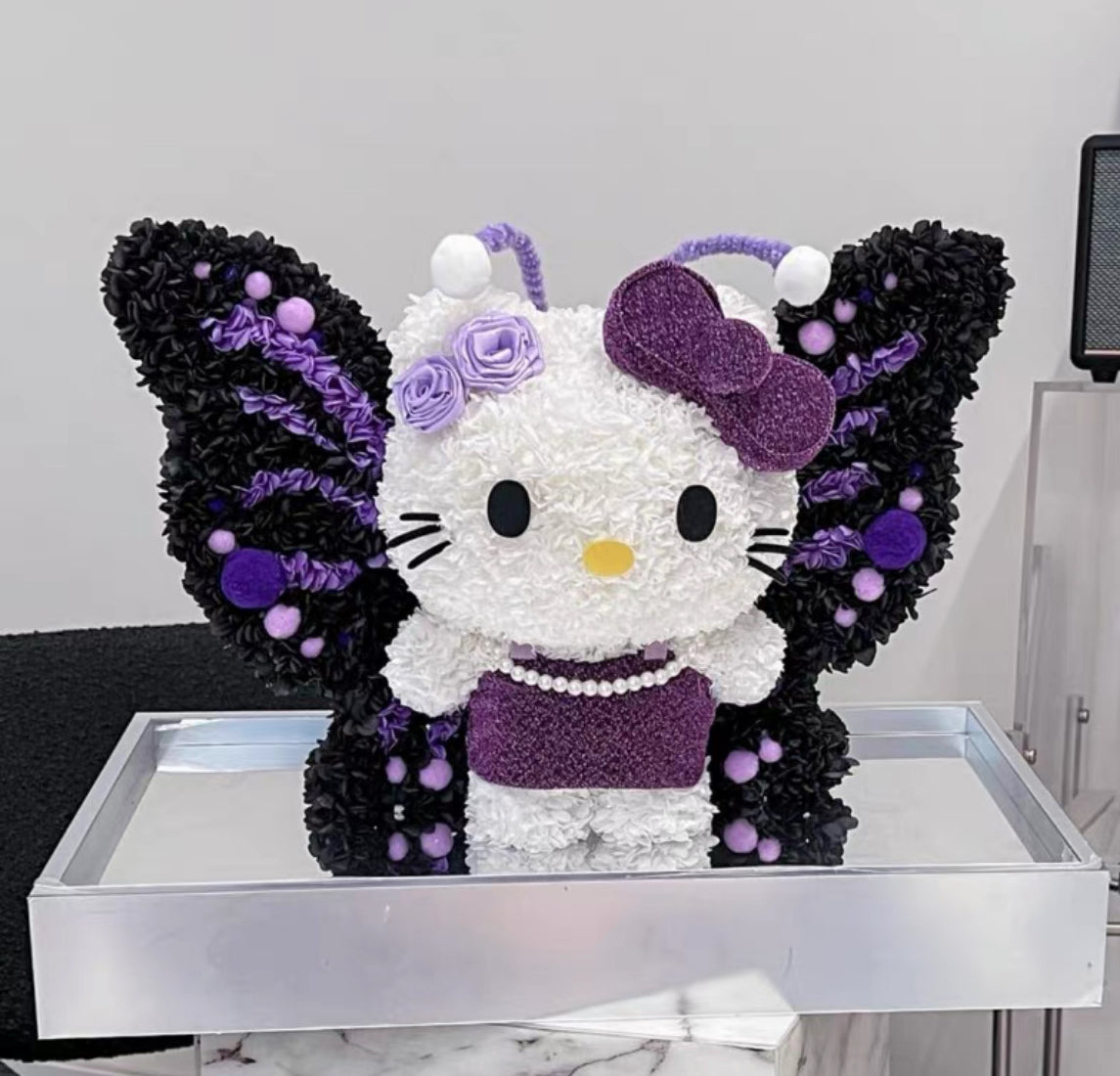 Hello Kitty 繡球永生花