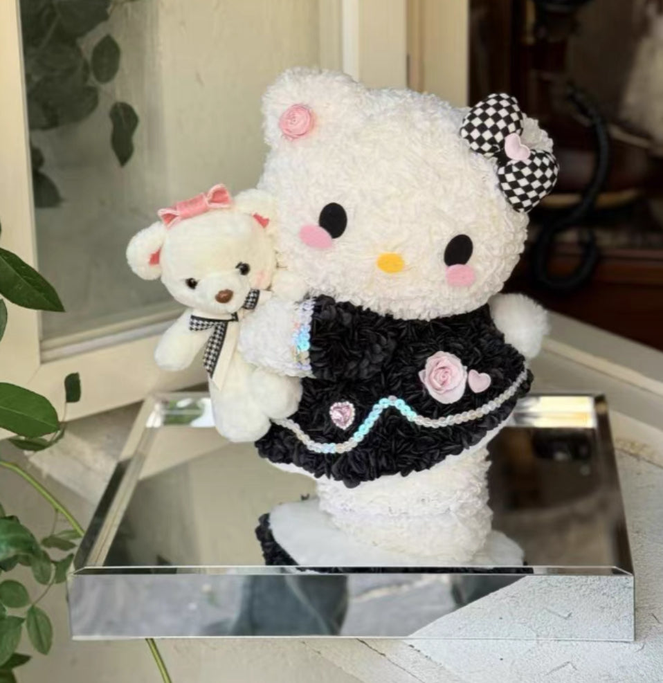 Hello Kitty 繡球永生花