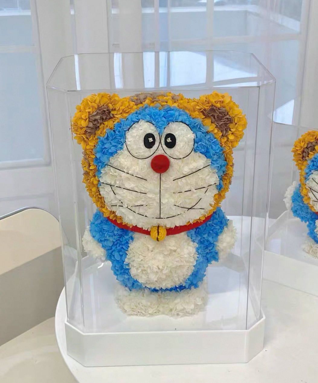 哆啦A夢 繡球永生花