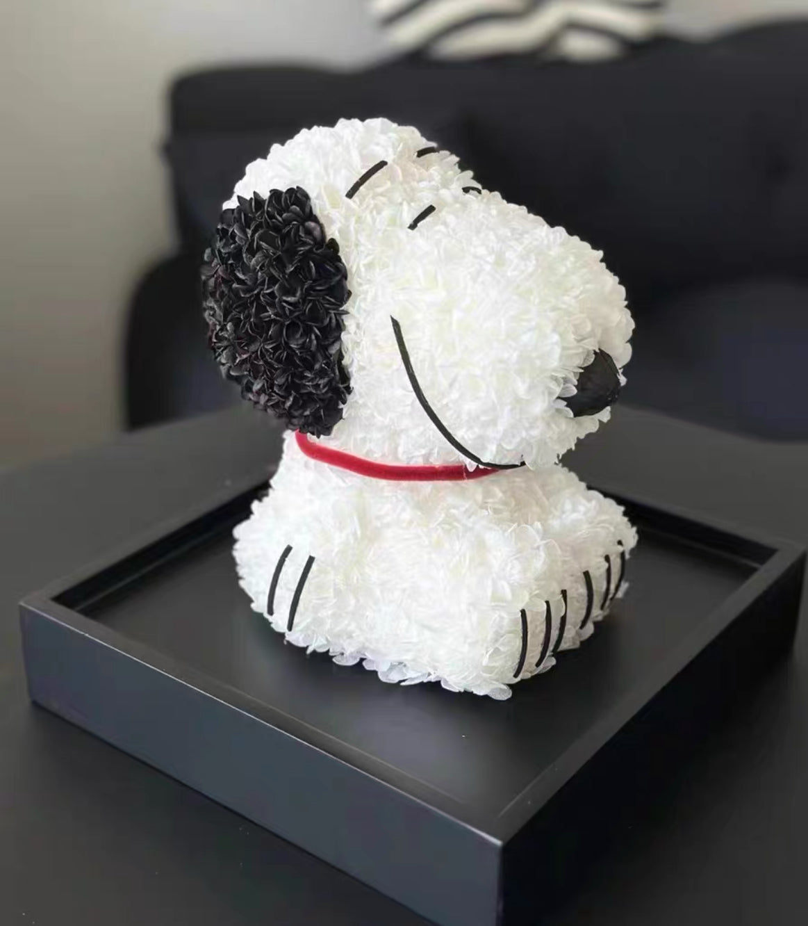 Snoopy 繡球永生花