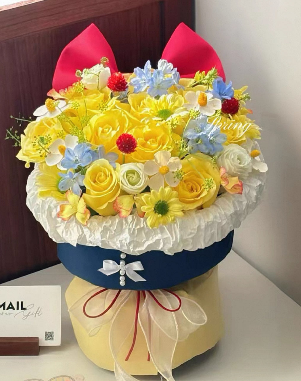 白雪公主香皂花花 (33朵)
