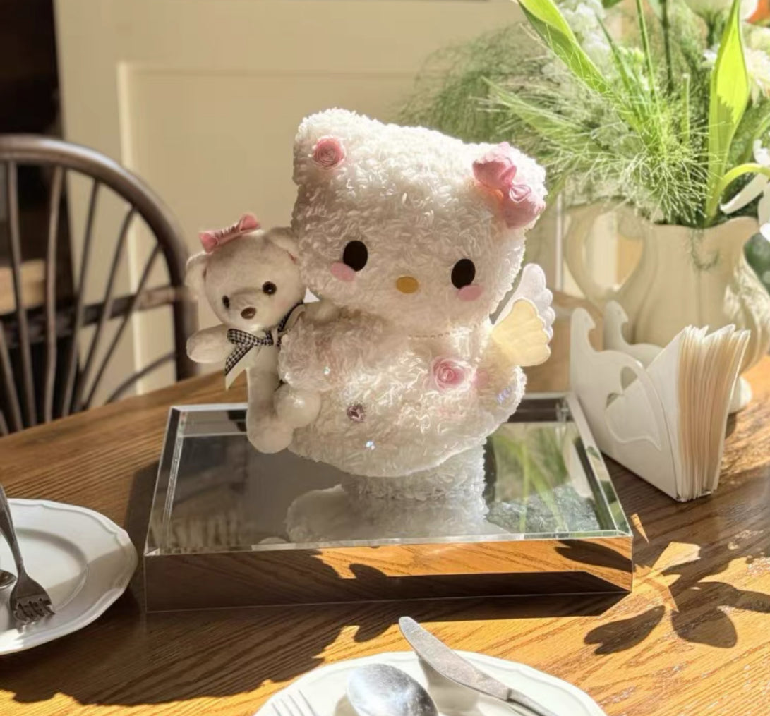 Hello Kitty 繡球永生花