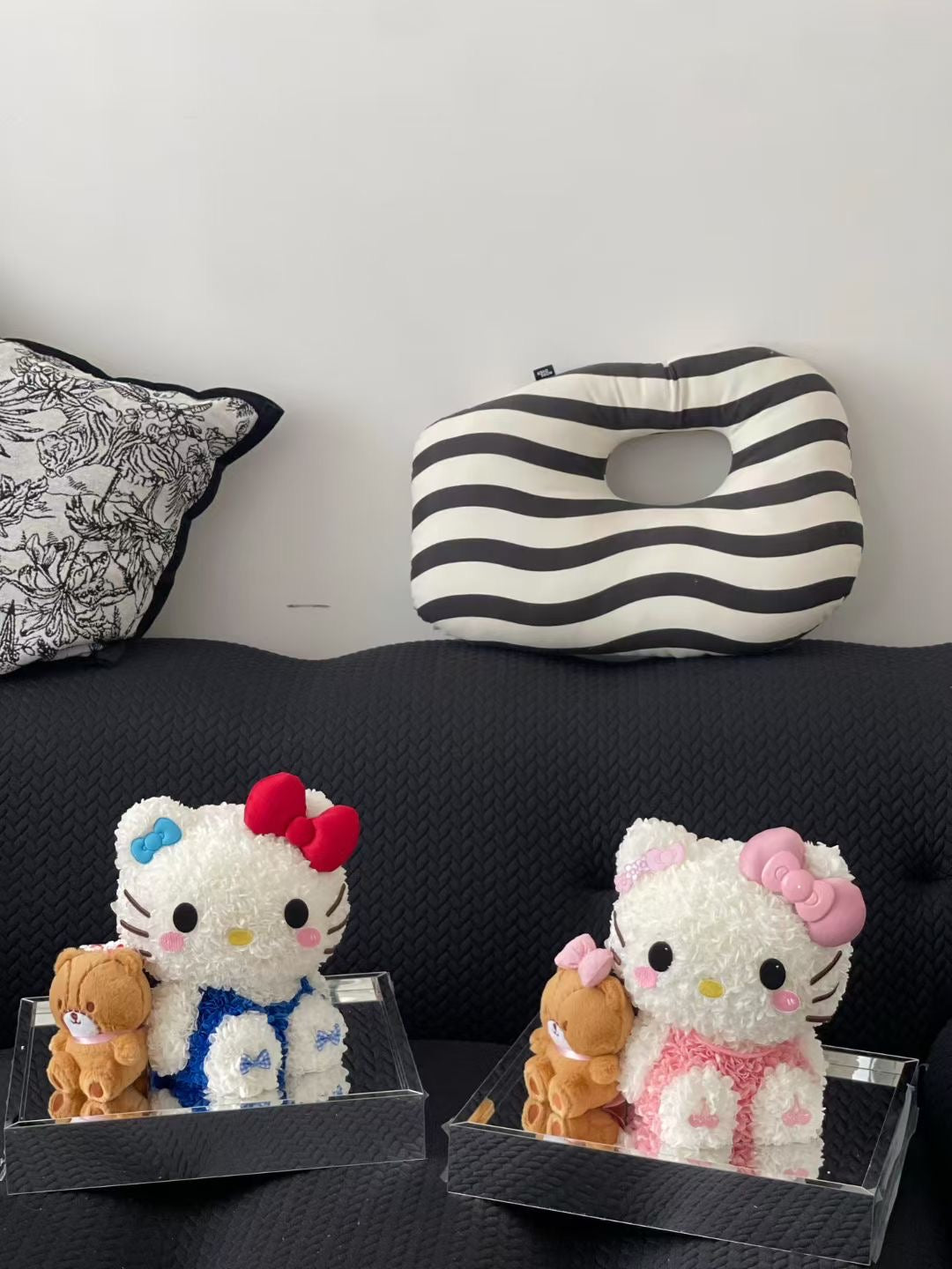 Hello Kitty 繡球永生花