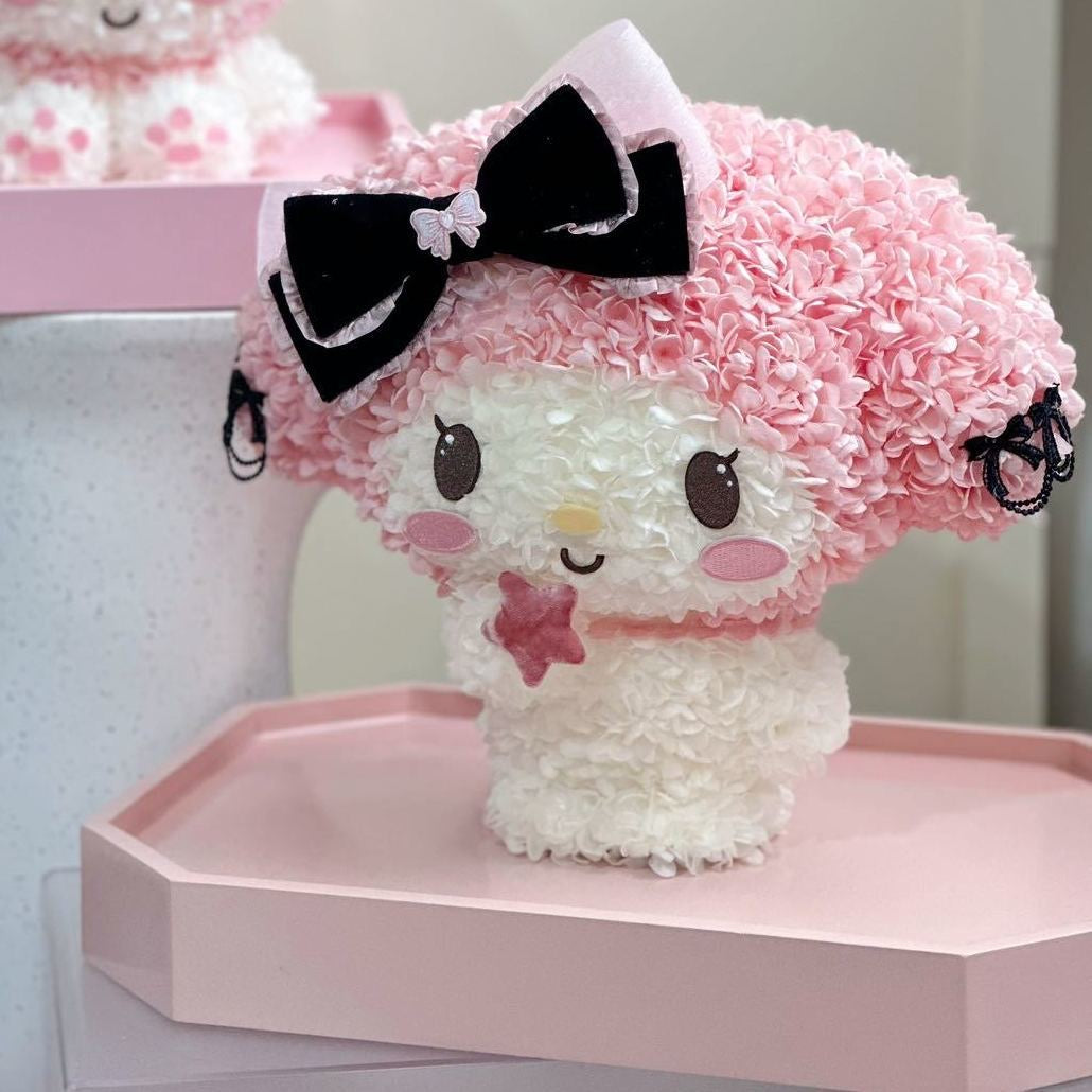 My Melody 繡球永生花