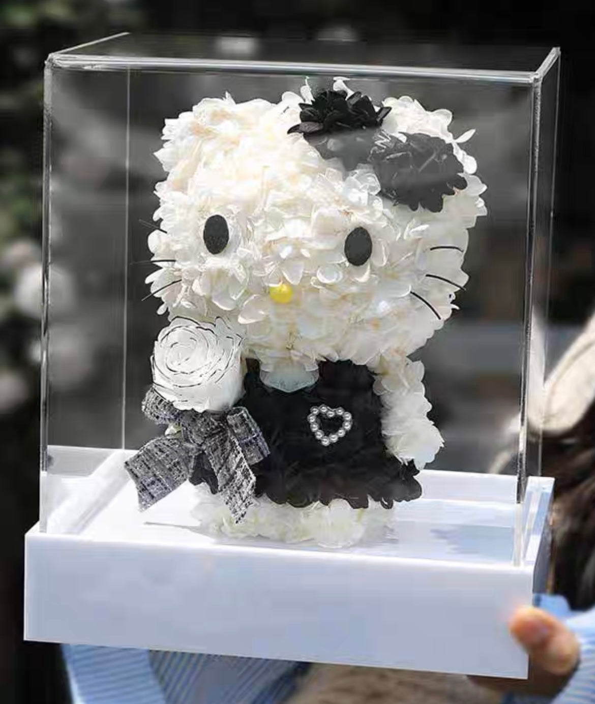 Hello Kitty 繡球永生花