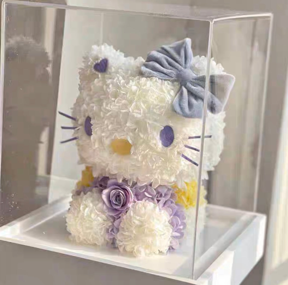 Hello Kitty 繡球永生花