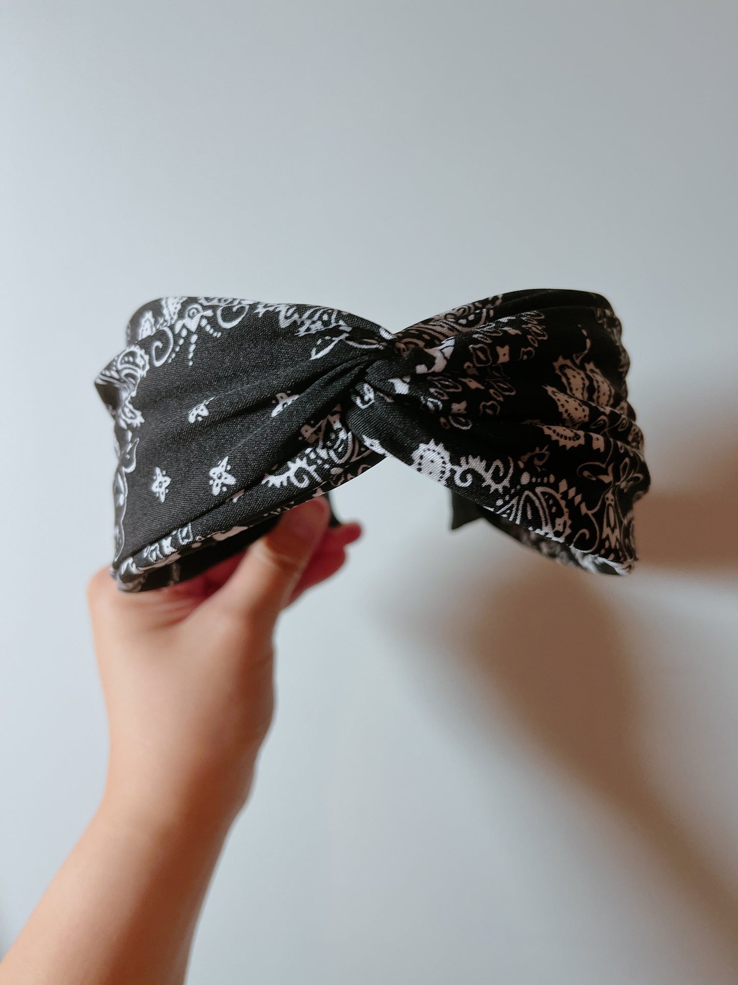 韓式人工髮箍- 黑色民族髮箍