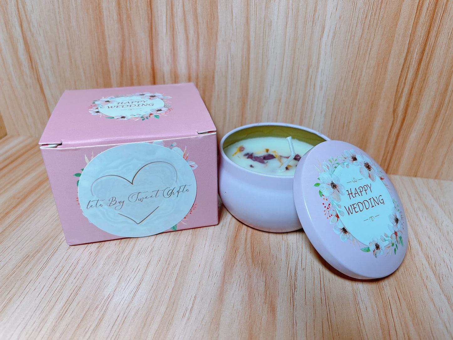 手作香薰蠟燭😚煙雨茉莉