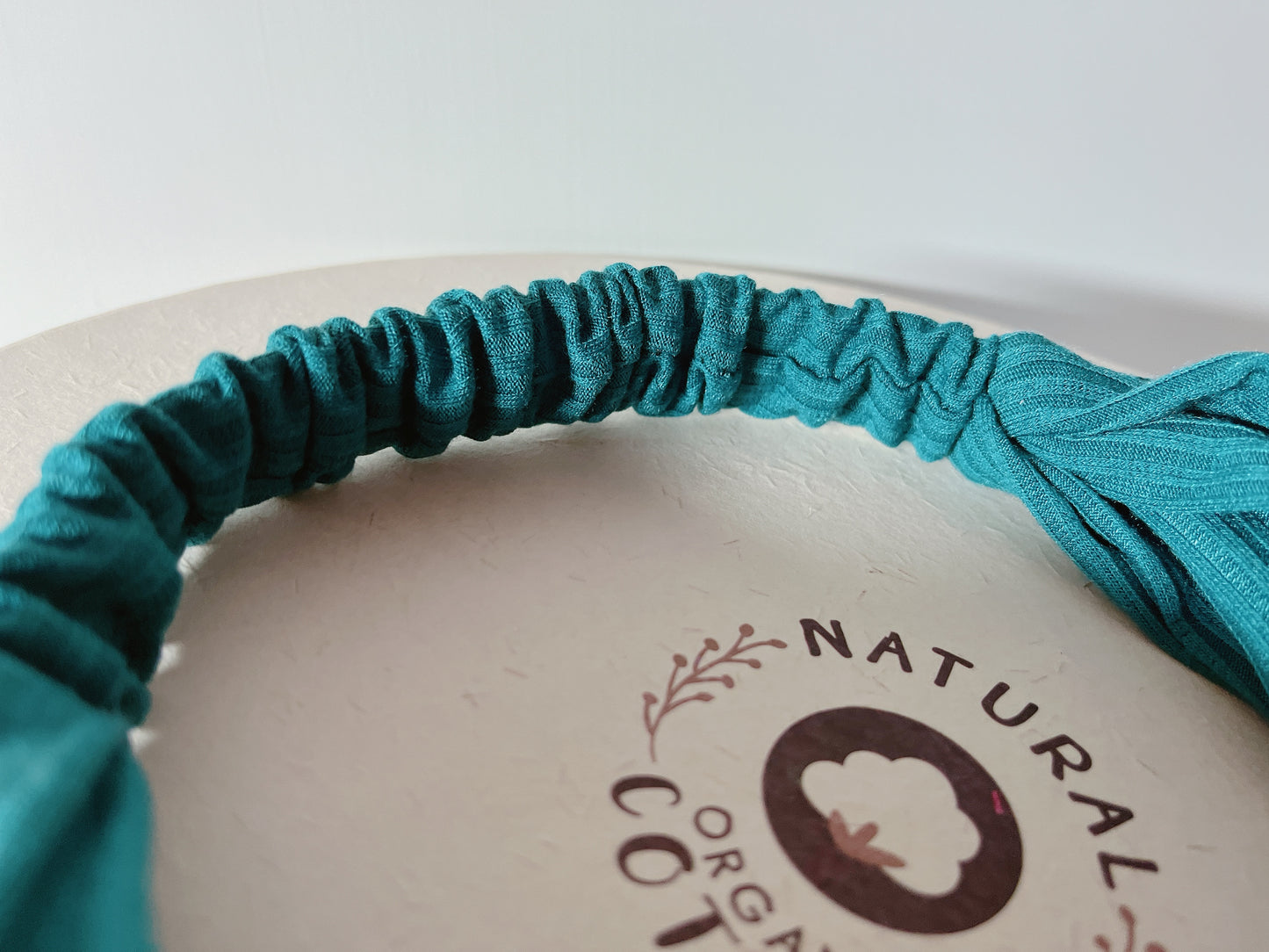 韓式人工髮帶 - 湖水綠(淨色)