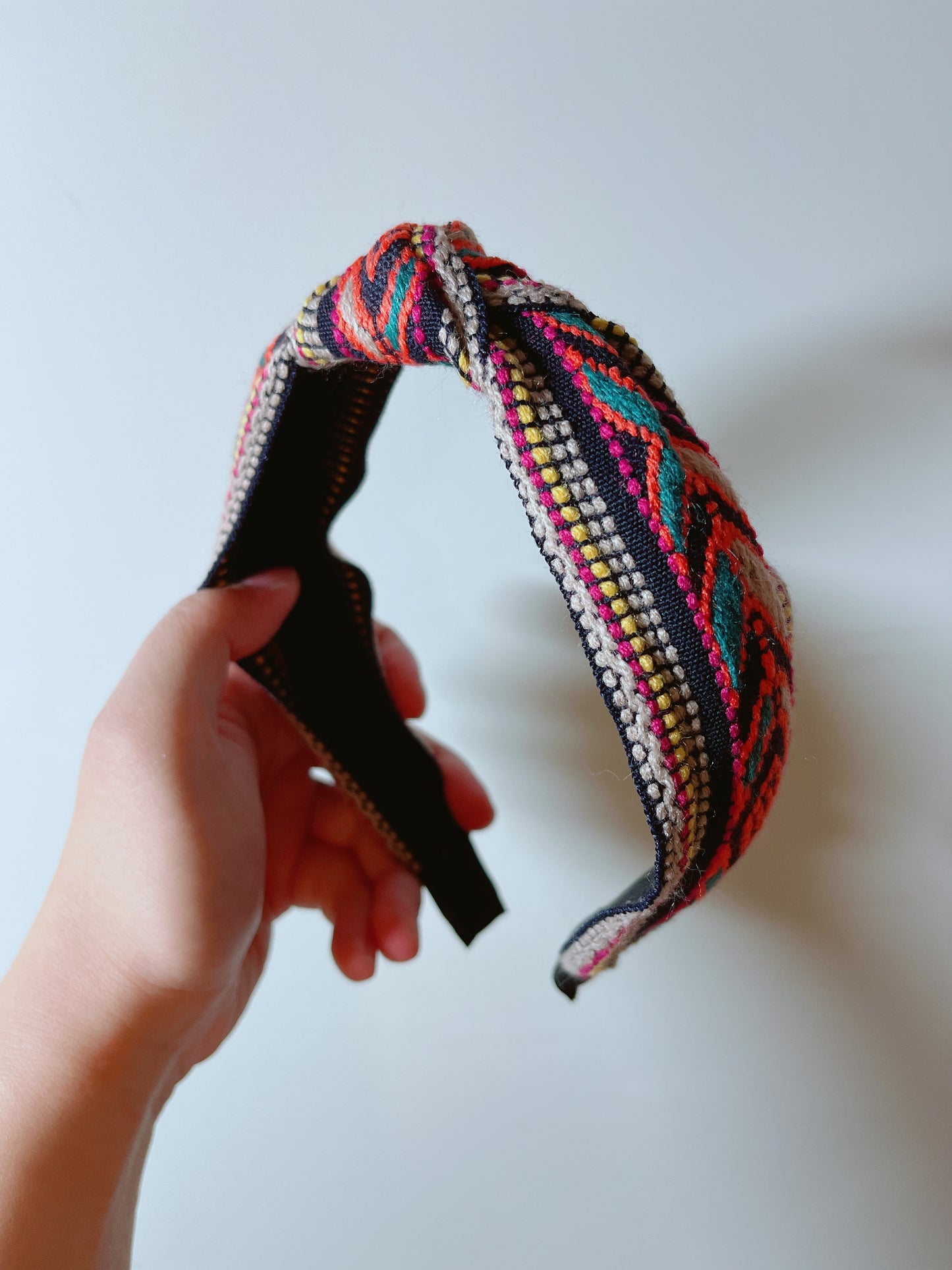 韓式成人髮箍- 彩色民族髮箍 (款一)