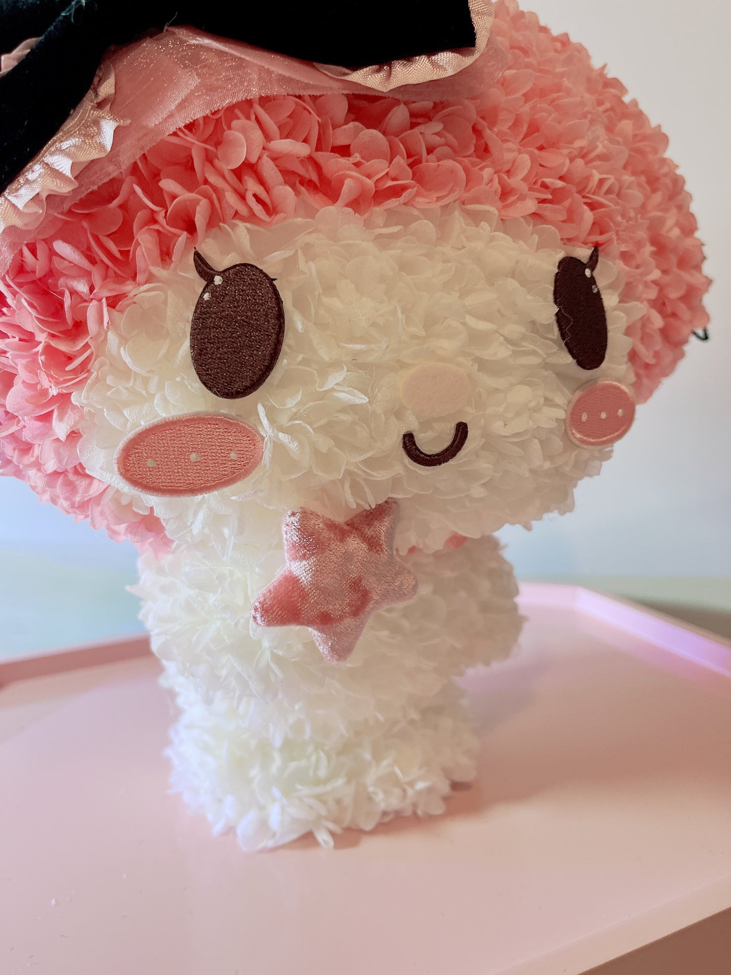 My Melody 繡球永生花