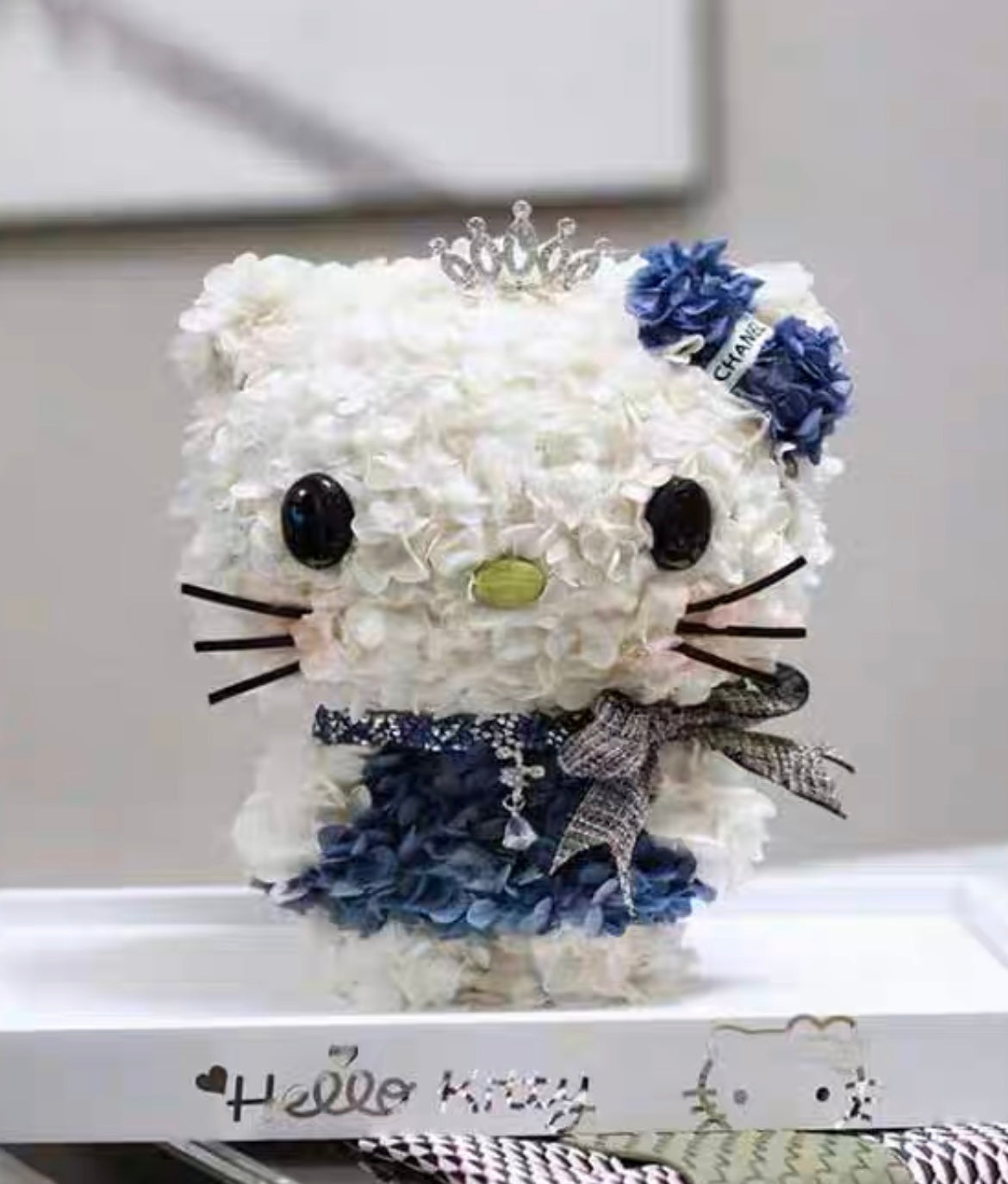Hello Kitty 繡球永生花