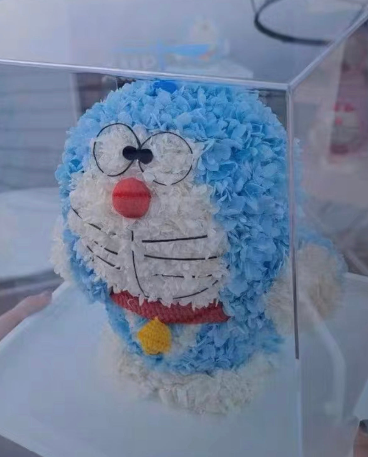 哆啦A夢 繡球永生花