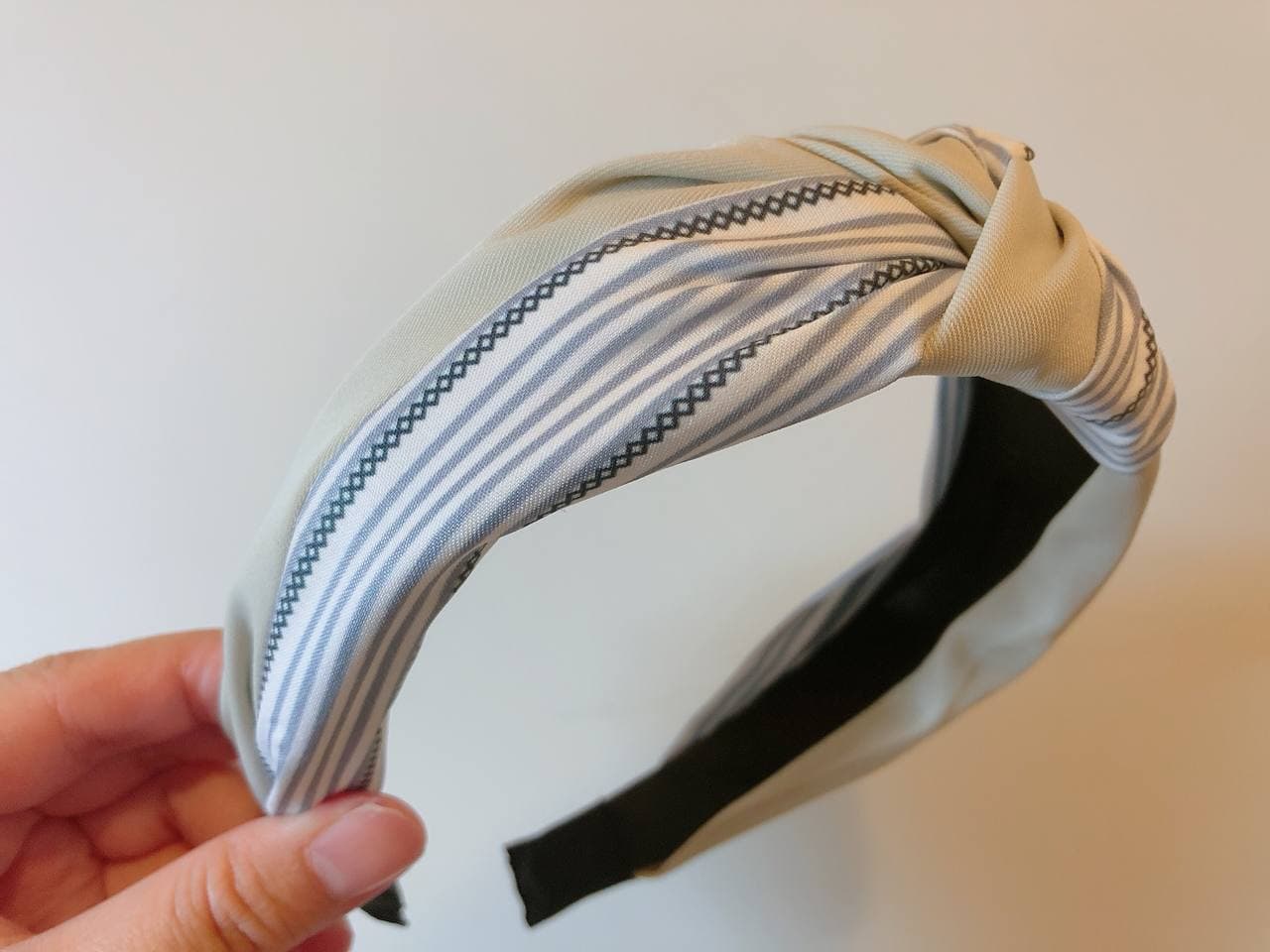 韓式人工髮箍- 灰白色髮箍