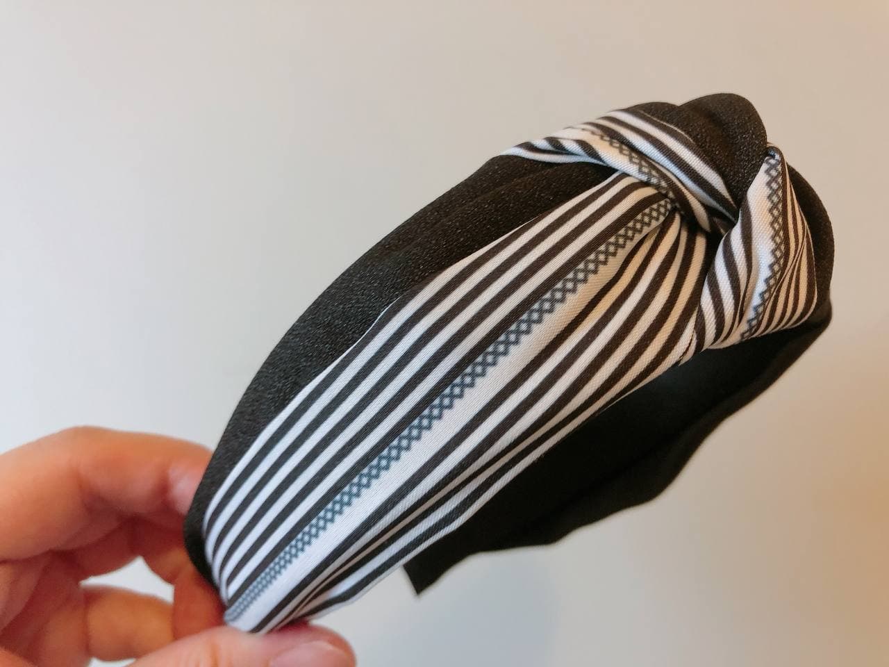 韓式人工髮箍- 黑白色髮箍