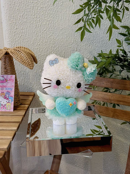 Hello Kitty 繡球永生花