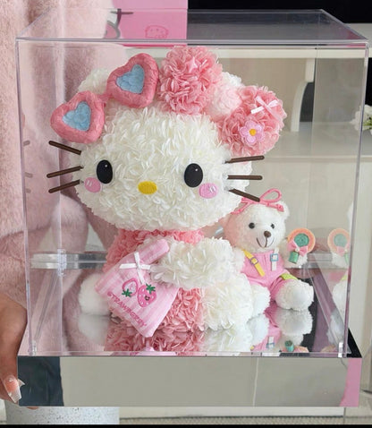 Hello Kitty 繡球永生花
