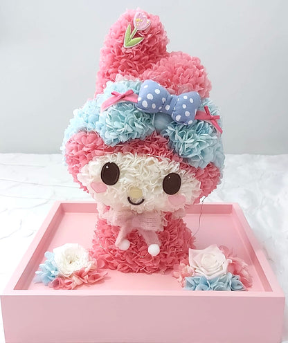 My Melody 繡球永生花