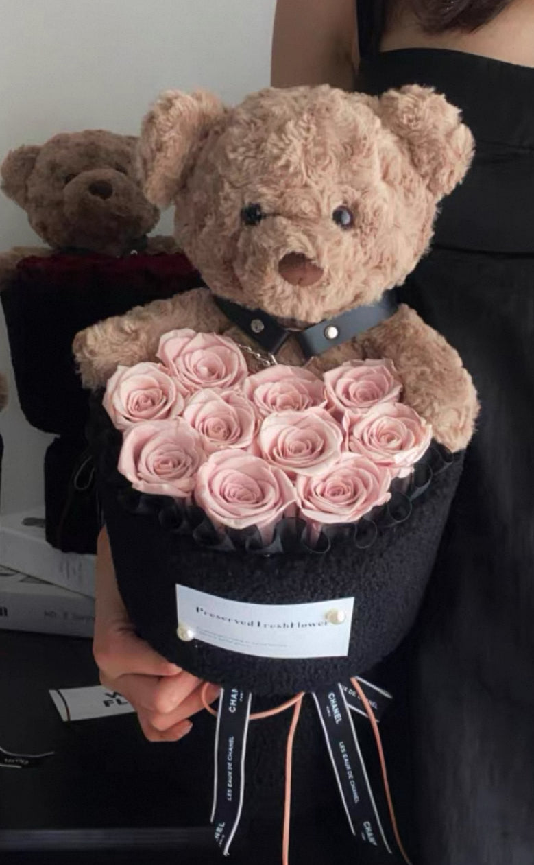 Teddy Bear 繡球永生花