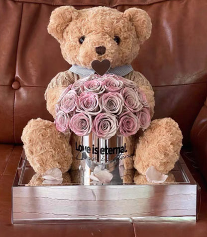 Teddy Bear 繡球永生花 (6色）