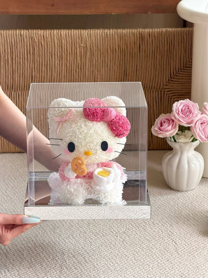 Hello Kitty 繡球永生花
