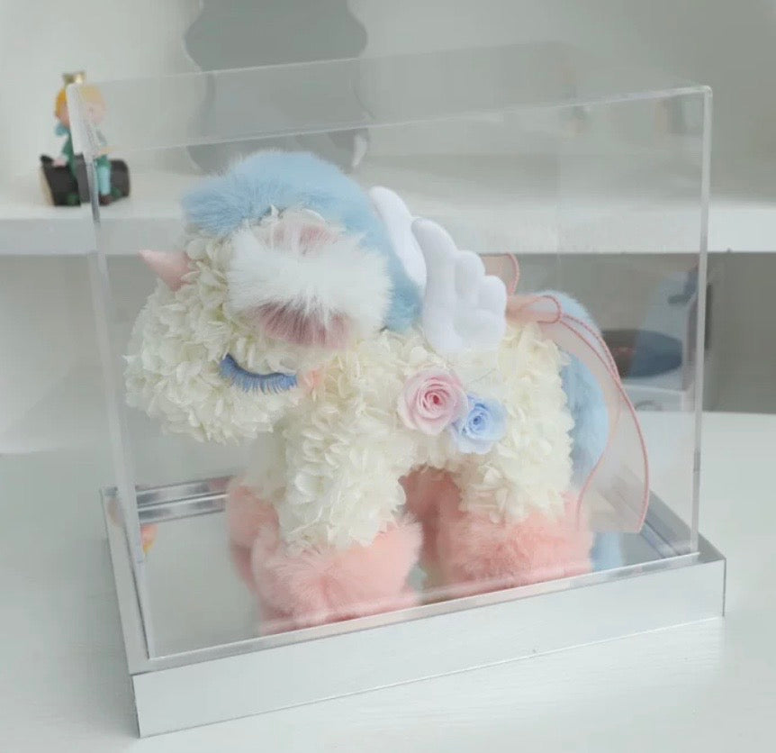 獨角獸繡球永生花