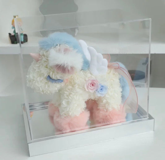 獨角獸繡球永生花