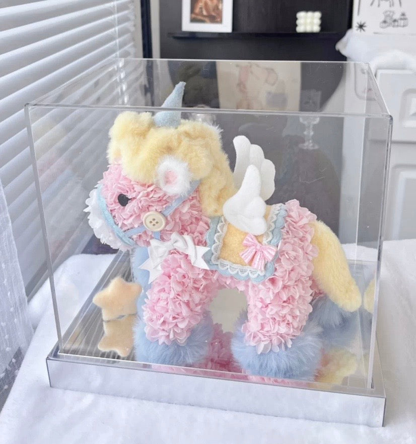 獨角獸繡球永生花